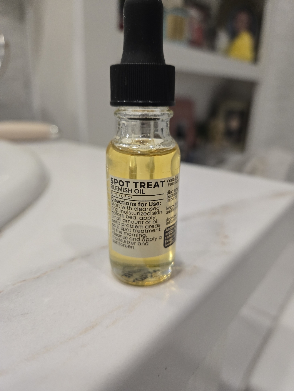 Spot Treat Blemish Oil - Clear Yellow Acne Treatment